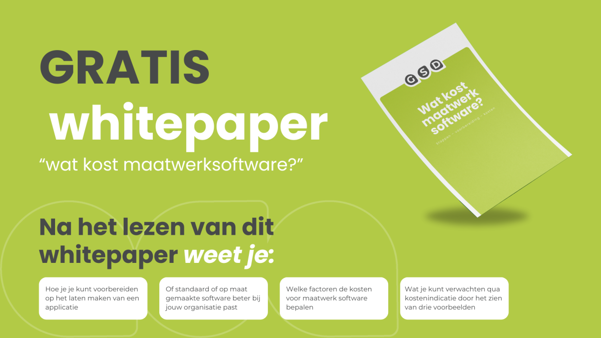 Wat kost maatwerksoftware?